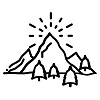 Mountain Trekking icon